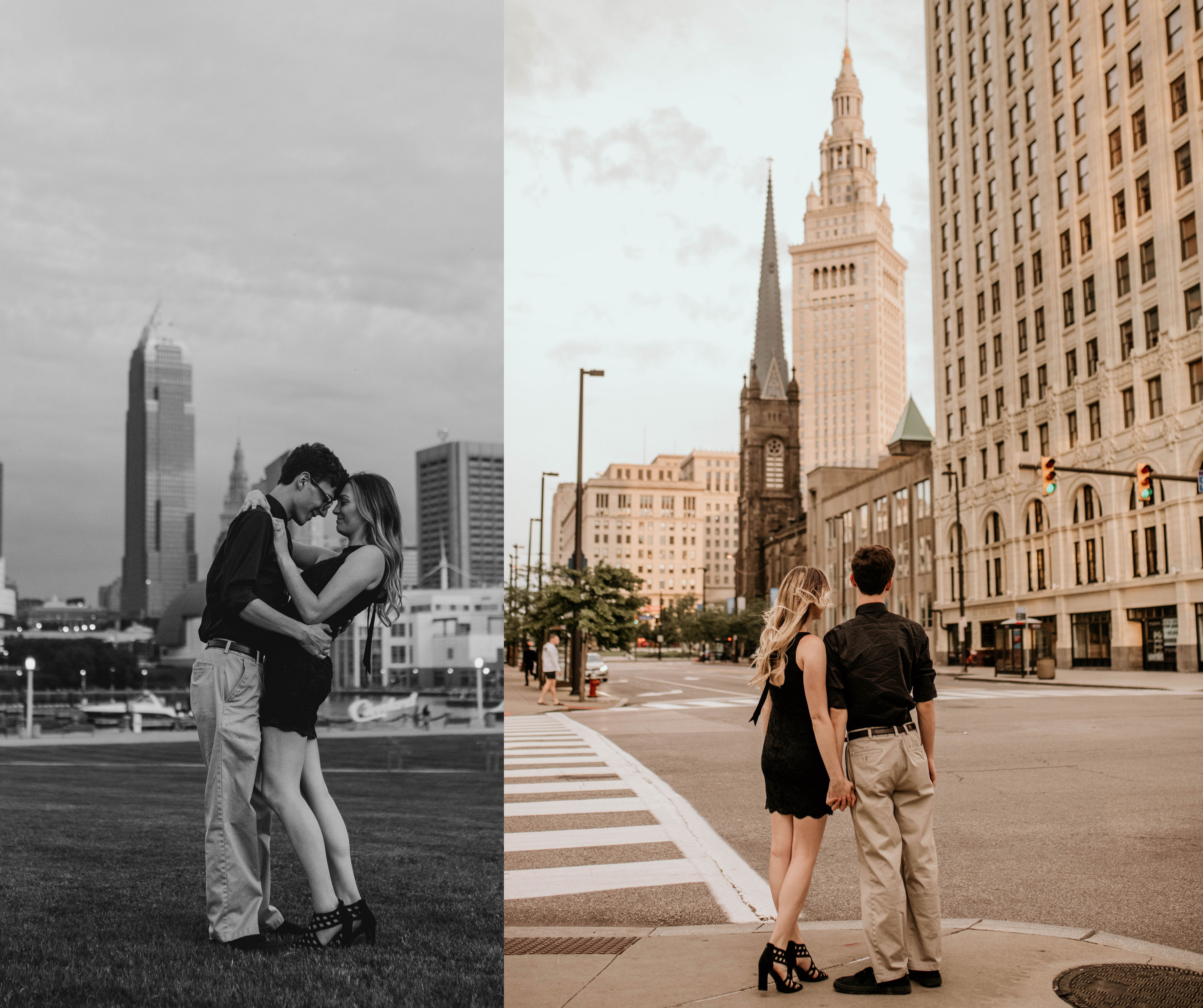 Engagement photos in Cleveland, Ohio