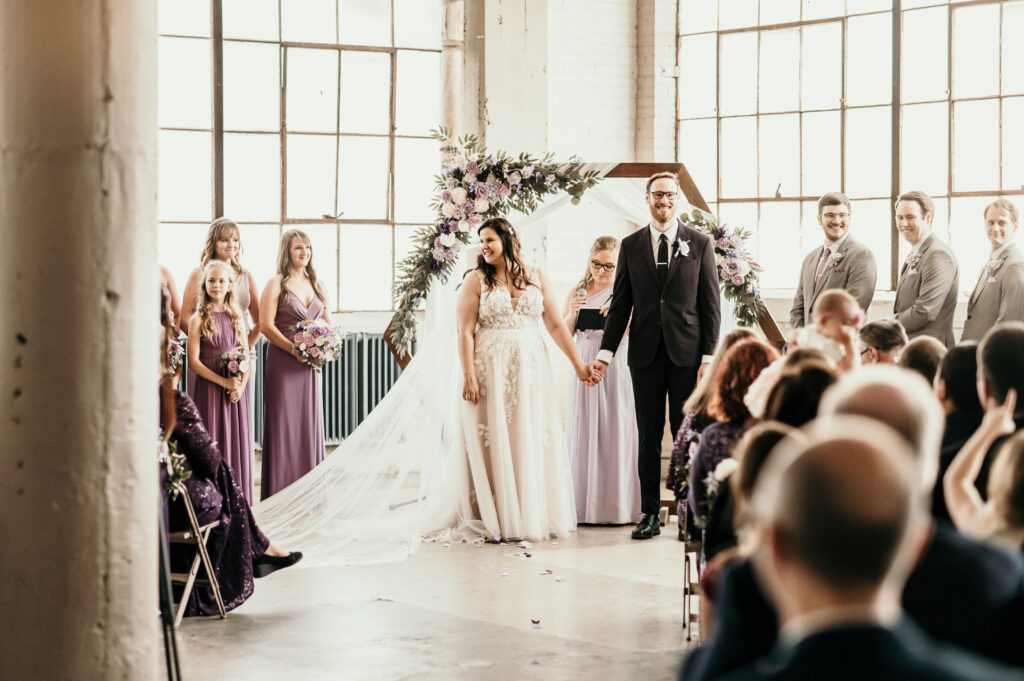 Lake Erie Building Wedding - Cleveland Ohio Industrial Wedding Venues photographed by Arastasia Photography
