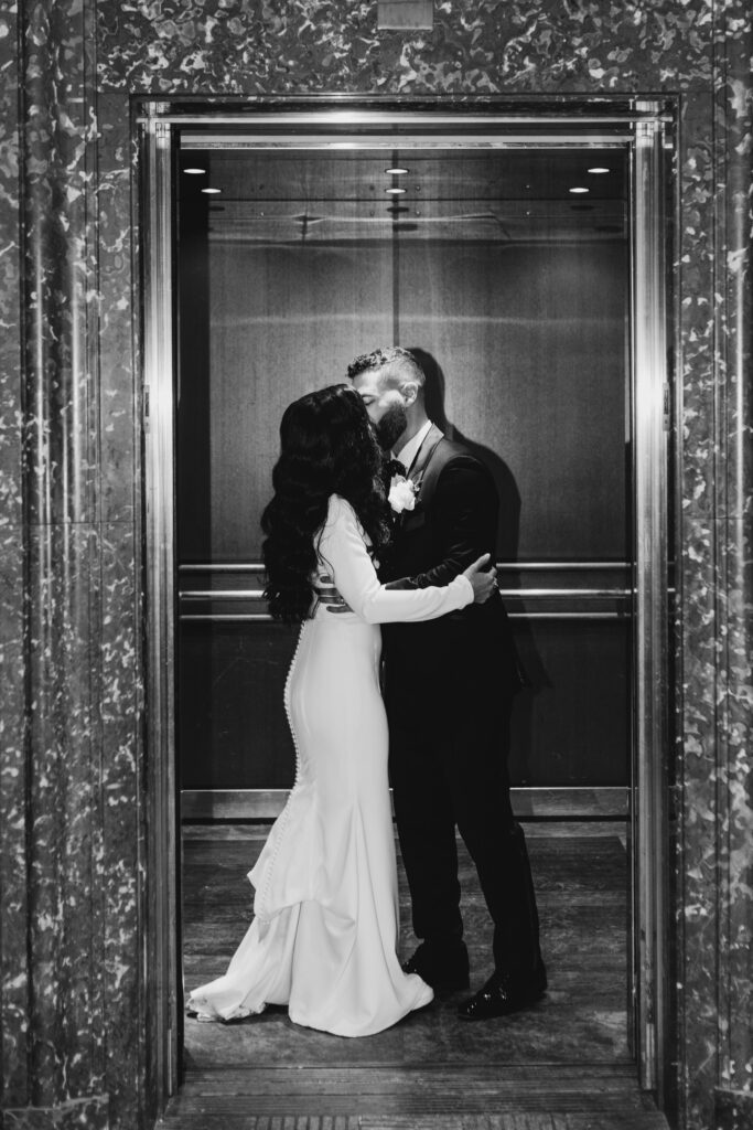 Modern Editorial Style Wedding Venue Inspiration- The Old Courthouse in Cleveland, Ohio Photographed by Arastasia Photography